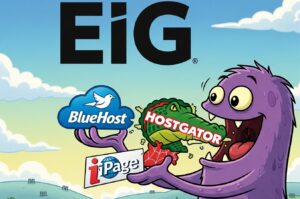 Picture depicting EIG eating other hosting companies